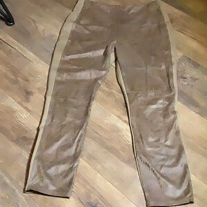 Lysse Carmel vegan faux pants medium waist 13 inseam 27 greatly used